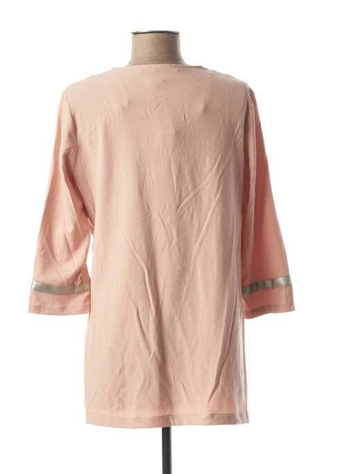 Tunique manches longues tissage crêpe rose MADO ET LES AUTRES femme