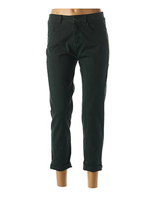 Pantalon 7/8 stretch taille basse vert MADO'S SISTER femme