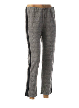 Pantalon 7/8 gris MINSK pour femme