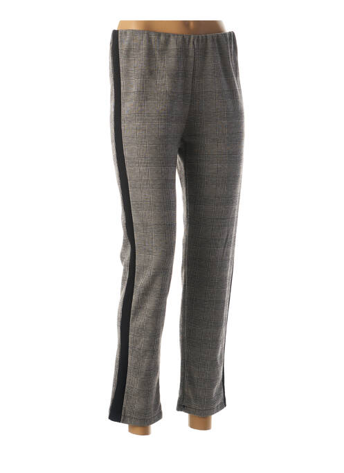 Pantalon 7/8 gris MINSK pour femme