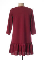Robe courte rouge MINSK pour femme seconde vue
