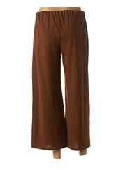 Pantalon 7/8 marron MINSK pour femme seconde vue