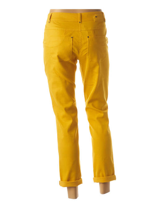 Pantalon 7/8 jaune MADO ET LES AUTRES pour femme
