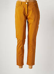 Pantalon 7/8 orange PAUL BRIAL pour femme seconde vue