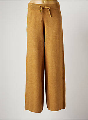 Pantalon large marron TOMMY HILFIGER pour femme