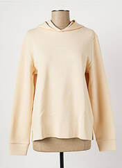 Sweat-shirt à capuche beige CALVIN KLEIN pour femme seconde vue