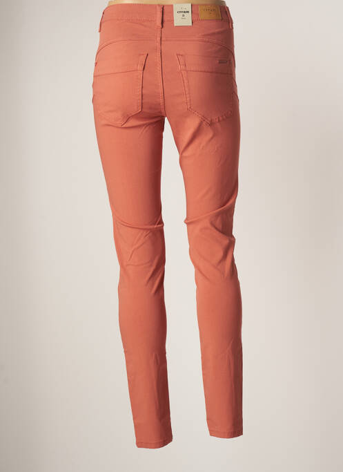 Pantalon slim orange CREAM pour femme
