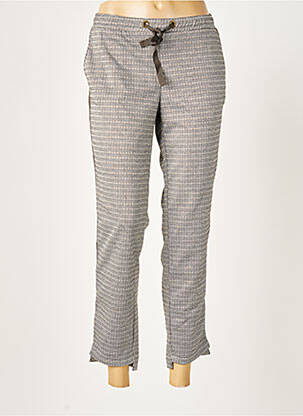 Pantalon 7/8 gris BANANA MOON pour femme
