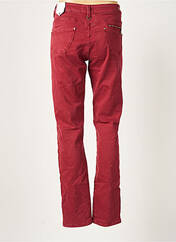 Pantalon droit rouge FREEMAN T.PORTER pour femme seconde vue