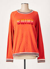 Sweat-shirt orange BANANA MOON pour femme seconde vue