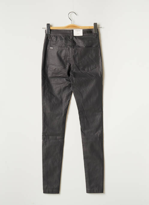 Jeans coupe slim gris B.YOUNG pour femme