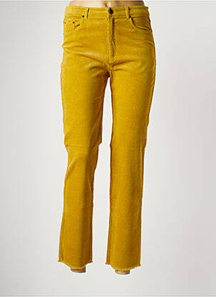 Pantalon droit jaune SURKANA pour femme