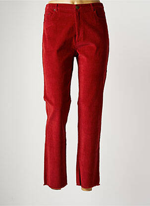 Pantalon droit rouge SURKANA pour femme