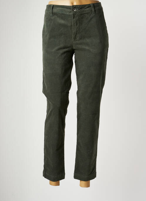 Pantalon 7/8 vert LAUREN VIDAL pour femme