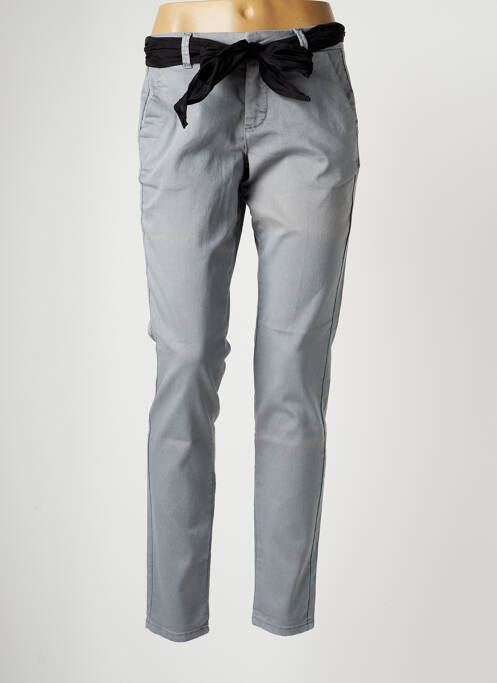 Pantalon chino gris CREAM pour femme