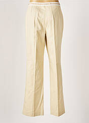 Pantalon droit beige ALLIAGE pour femme seconde vue