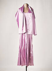Robe longue violet BAIN DE NUIT pour femme seconde vue
