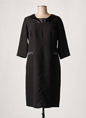 Robe mi-longue noir LORENA PARIS pour femme seconde vue