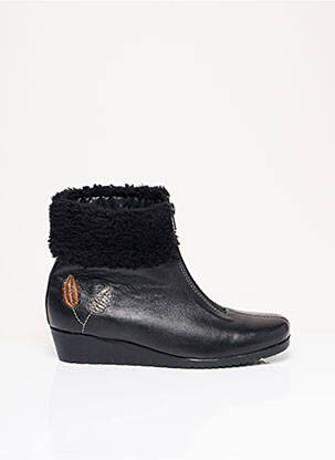 Bottines/Boots noir DIANE CONFORT pour femme