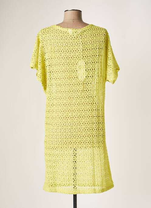 Robe de plage coupe cintrée vert LINGADORE femme