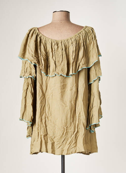 Tunique manches longues vert PINK P pour femme