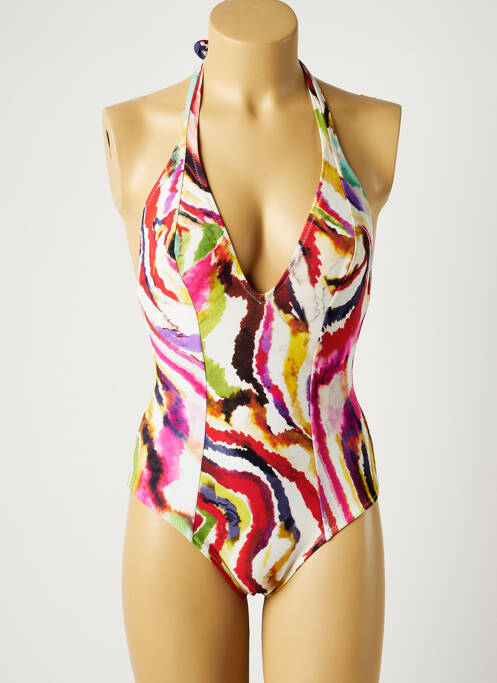 Maillot de bain 1 pièce rouge PAIN DE SUCRE pour femme