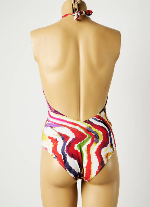 Maillot de bain 1 pièce rouge PAIN DE SUCRE pour femme