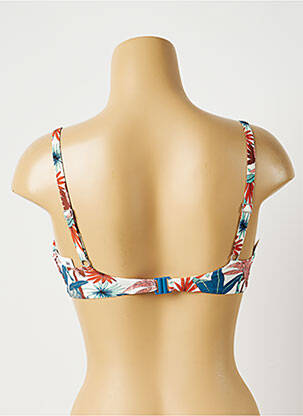 Haut de maillot de bain stretch haut soutien-gorge moulé bleu CHANTELLE femme
