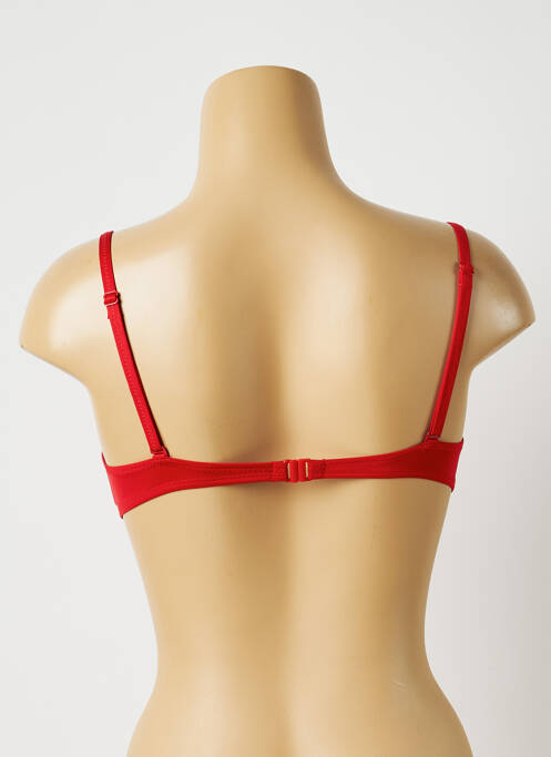 Haut de maillot de bain rouge HUIT & HUIT pour femme