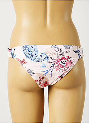 Bas de maillot de bain imprimé fleurs culotte rose SEAFOLLY femme