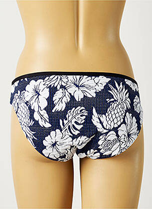 Bas de maillot de bain tissage texturé culotte bleu SEAFOLLY femme