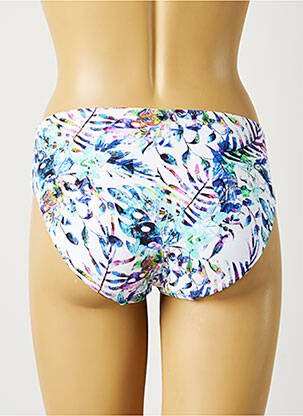 Bas de maillot de bain tissage satiné culotte bleu FANTASIE femme