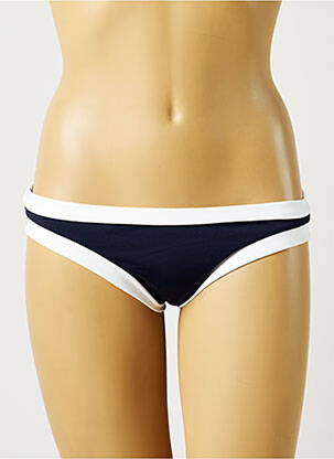 Bas de maillot de bain tissage satiné culotte bleu SEAFOLLY femme
