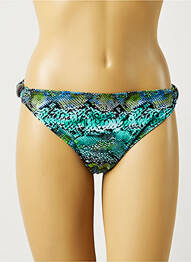 Bas de maillot de bain tissage satiné culotte bleu FANTASIE femme