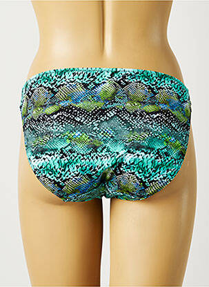 Bas de maillot de bain tissage satiné culotte bleu FANTASIE femme
