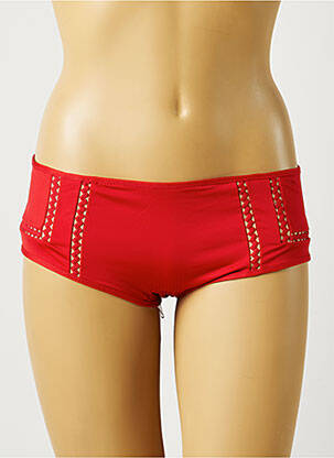 Bas de maillot de bain shorty shorty rouge HUIT & HUIT femme