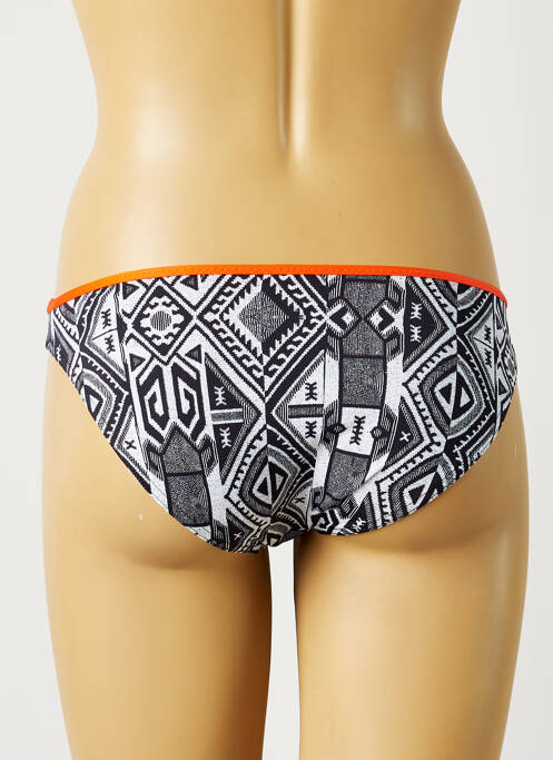 Bas de maillot de bain imprimé fantaisie culotte bleu BIKINI BAR femme