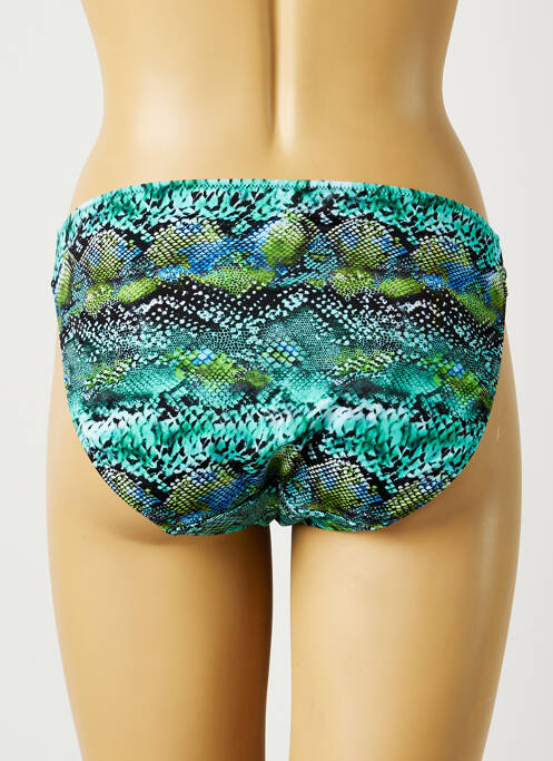 Bas de maillot de bain tissage satiné culotte bleu FANTASIE femme