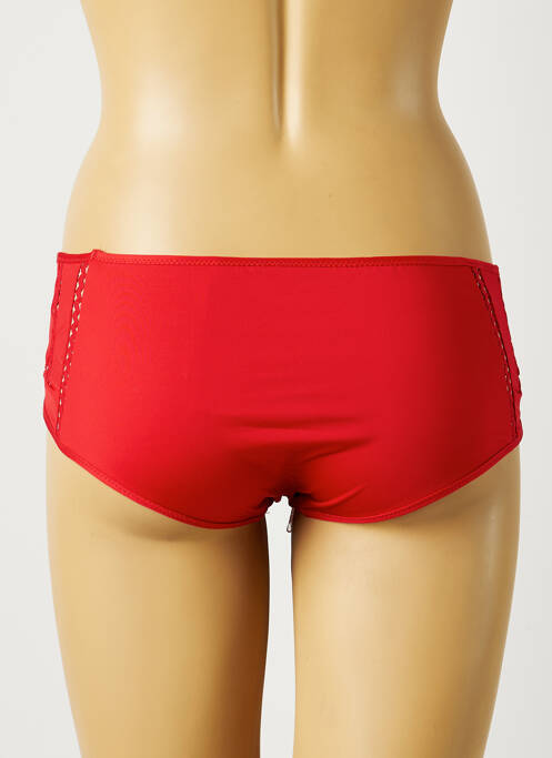 Bas de maillot de bain rouge HUIT & HUIT femme