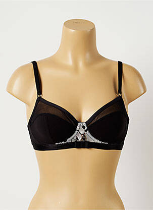 Soutien-gorge broderie noir HUIT femme