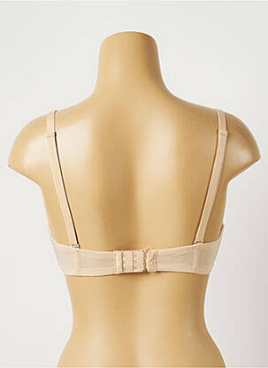 Soutien-gorge effet matière satinée haut bandeau chair WACOAL femme