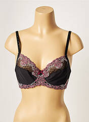 Soutien-gorge noir PIEGE pour femme seconde vue