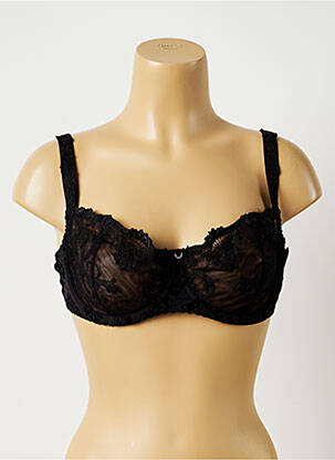 Soutien-gorge haut soutien-gorge balconnet haut soutien-gorge balconnet noir SECRET D'EVA femme