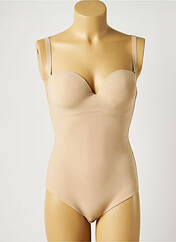 Body lingerie beige LUNA pour femme seconde vue