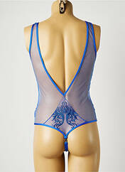 Body lingerie bleu CLANDESTINE pour femme seconde vue