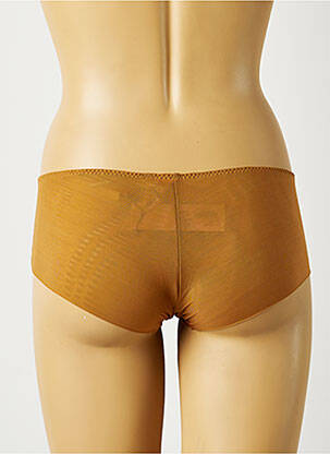 Shorty stretch marron EMPREINTE femme