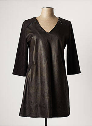 Robe courte noir QUINZE HEURES TRENTE pour femme