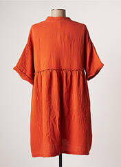 Robe courte orange PAKO LITTO pour femme seconde vue