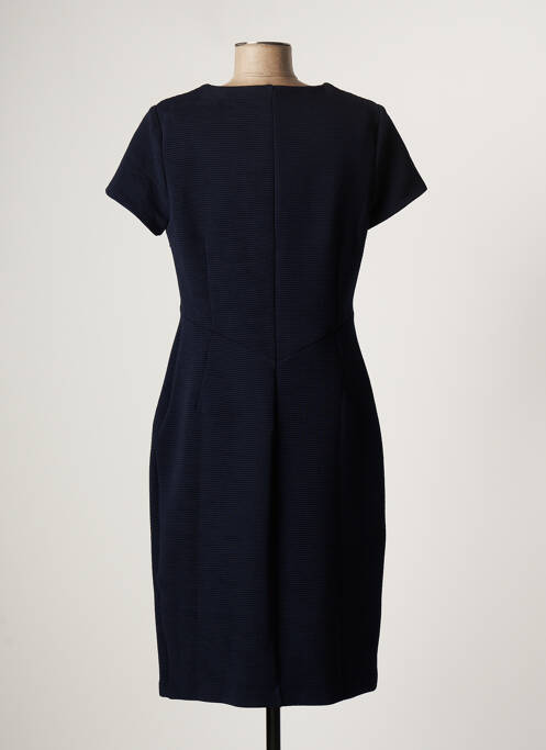 Robe mi-longue bleu LOLA pour femme