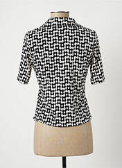 Polo noir MORGAN pour femme seconde vue